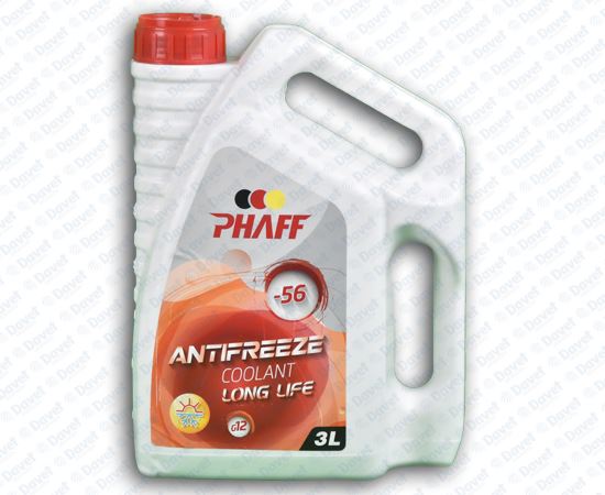 PHAFF 05010 Antifriz Kirmizi Organik 3 Lt 56 Derece